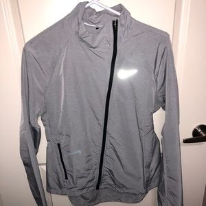Gray Nike Wind Breaker